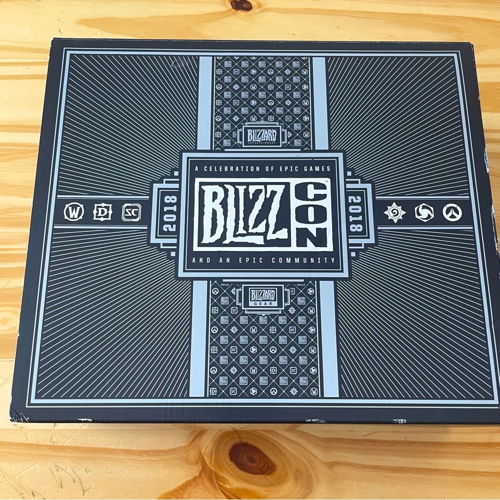 Blizzcon 2018 Goody Bag Box